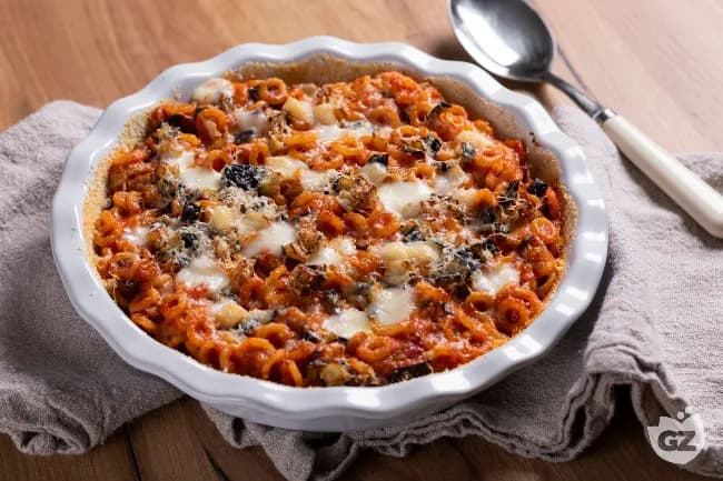 Anelletti al forno con melanzane