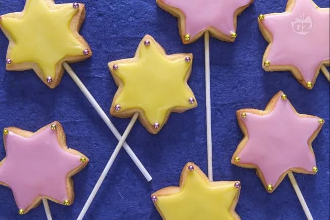 Biscotti a forma di stella