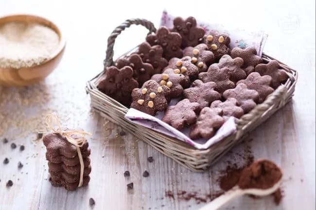 Biscotti alla quinoa e cioccolato