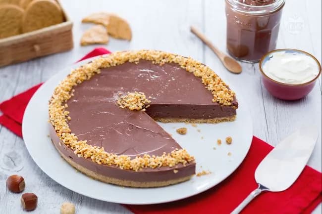 Cheesecake alla Nutella