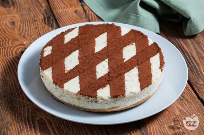Cheesecake pastiera senza forno