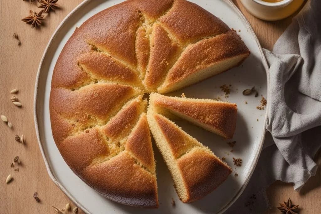 Ciambella lievitata con anice e miele