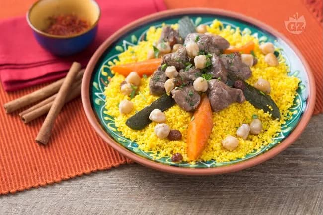 Couscous alla marocchina con agnello e