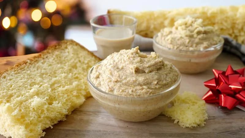 Crema di pandoro al cucchiaio