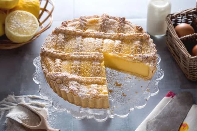 Crostata alla Crema di Limoni