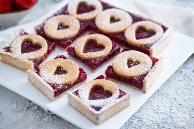 Crostata di san valentino