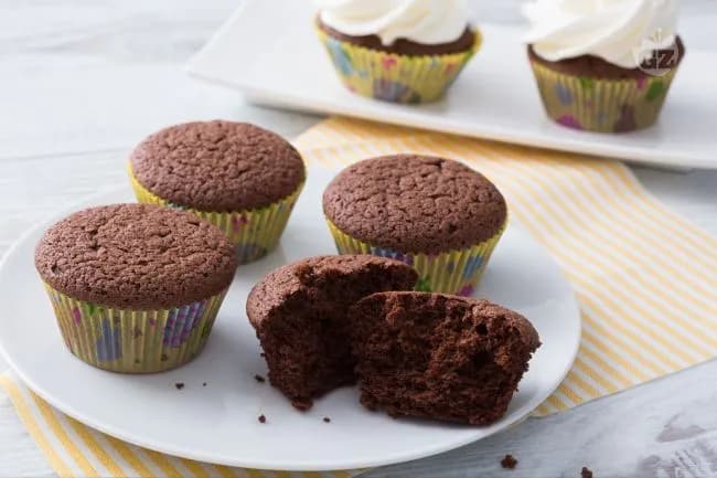 Cupcake al cioccolato sofficissimi