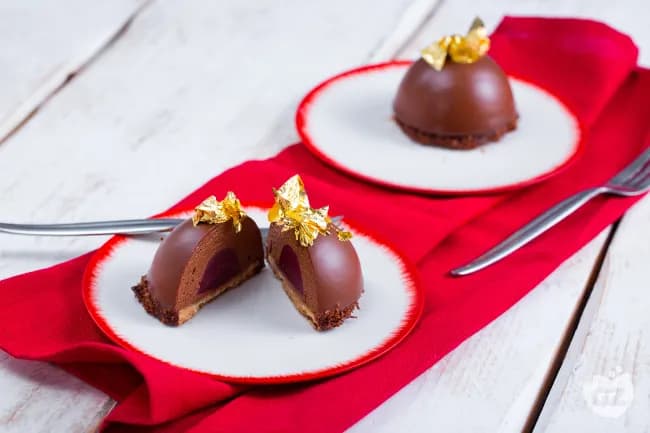 Dolce di san valentino monoporzione