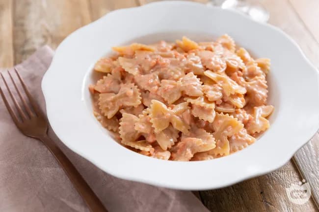 Farfalle al Salmone Affumicato