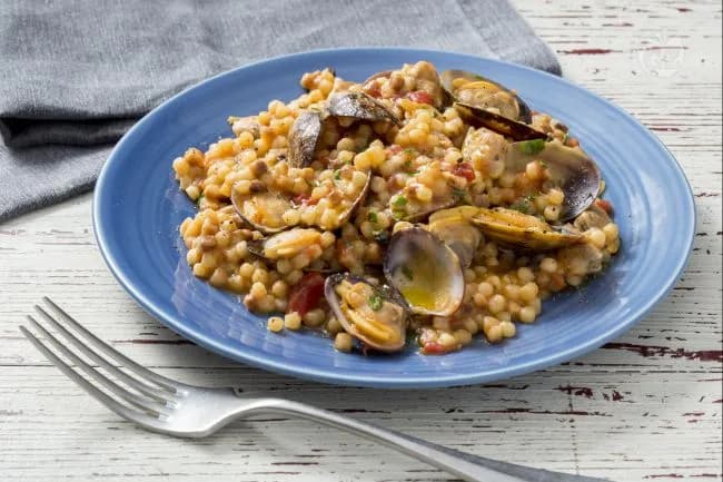 Fregola con Arselle
