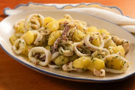 Insalata di calamari e patate