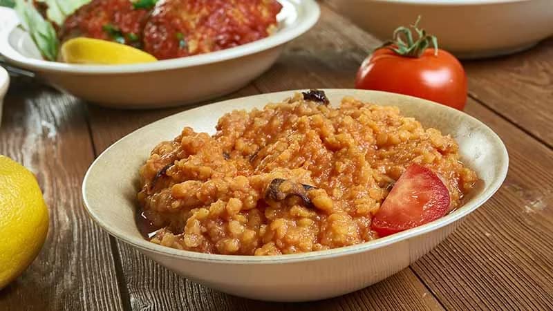 Misir wat di lenticchie rosse piccanti