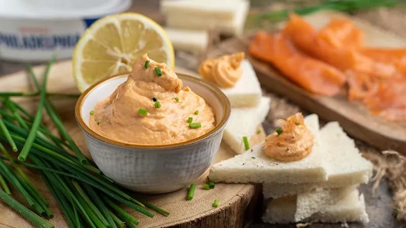 Mousse di salmone affumicato senza burro