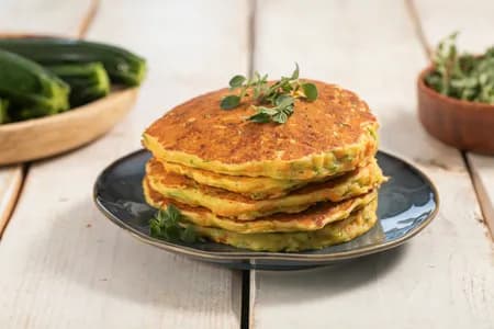 Pancake di verdure con zucchine e carote