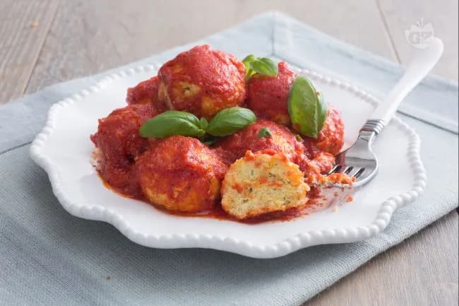 Polpette di Ricotta col Sugo