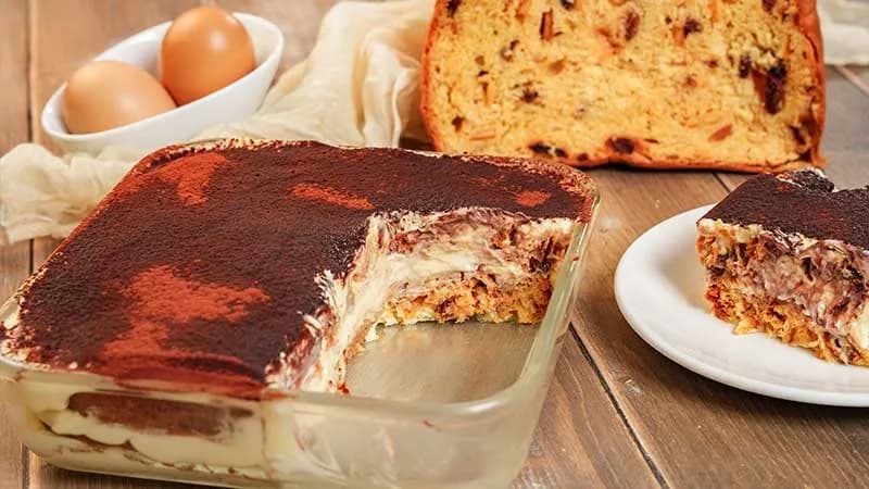 Tiramisù con panettone