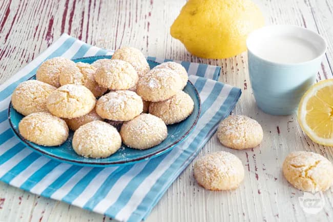 Biscotti morbidi al limone senza glutine