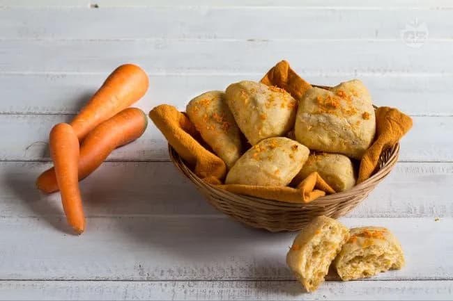 Bocconcini di pane alle carote