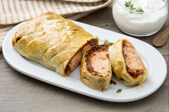 Filetto di Salmone in Crosta