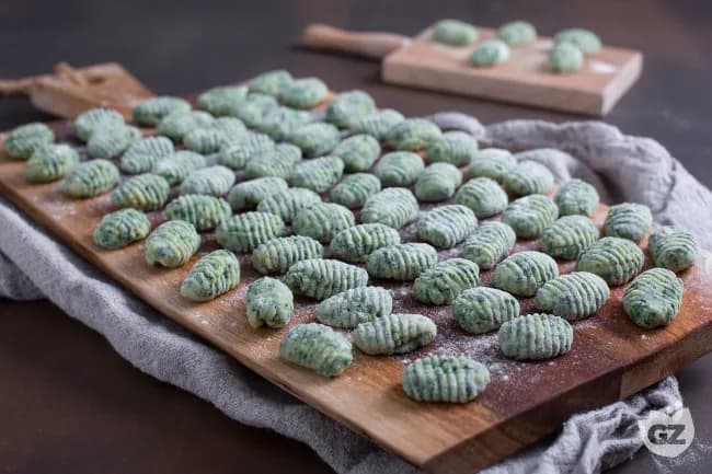 Gnocchetti verdi agli spinaci