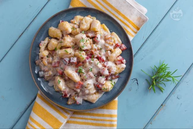 Gnocchi Speck e Noci