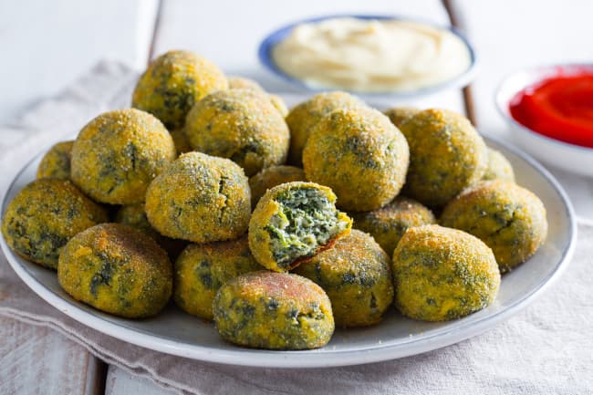 Polpette di Spinaci e Ricotta