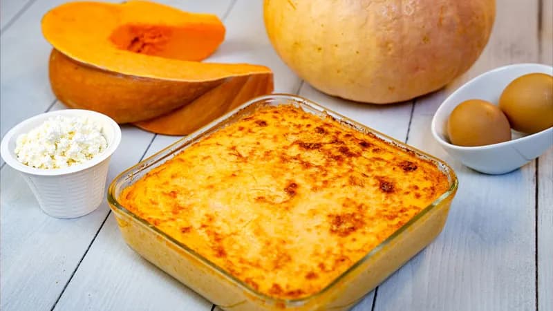Sformato di zucca e ricotta