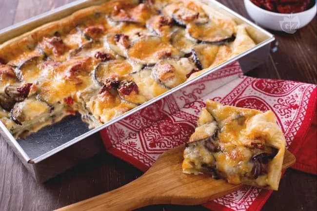 Torta Salata di Melanzane