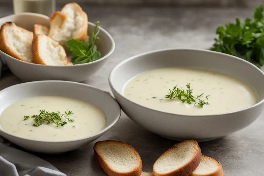 Vellutata di sedano con coda di rospo