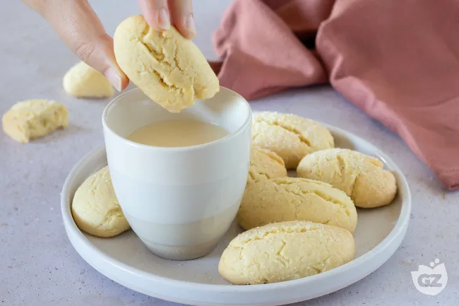 Biscotti da inzuppo frollini