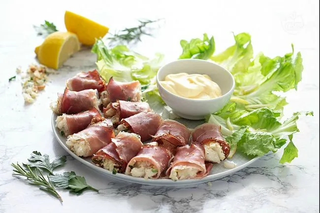 Bocconcini di merluzzo e speck