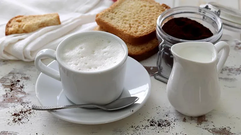 Cappuccino cremoso fatto in casa