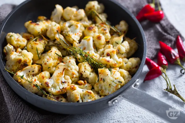 Cavolfiore in padella con erbe