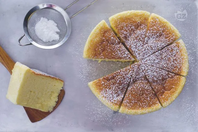 Cheesecake giapponese soffice