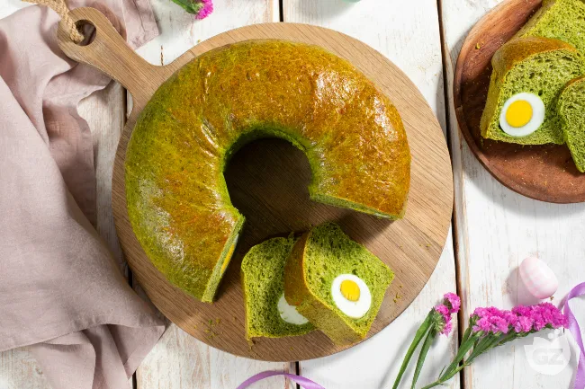 Ciambella salata di pasqua