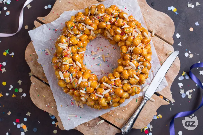 Cicerchiata dolce di carnevale