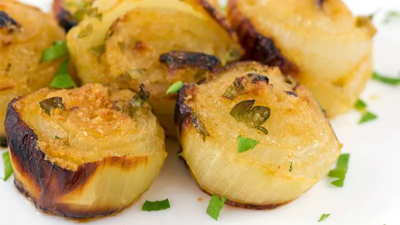 Cipolle al gratin ripiene