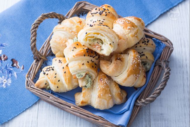 Cornetti con ripieno salato