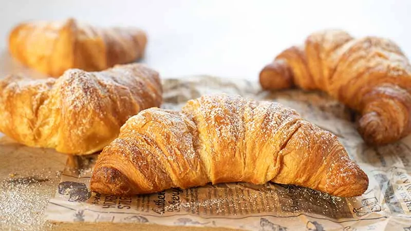 Cornetti sfogliati fatti in casa