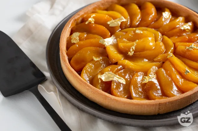 Crostata di mele e caramello