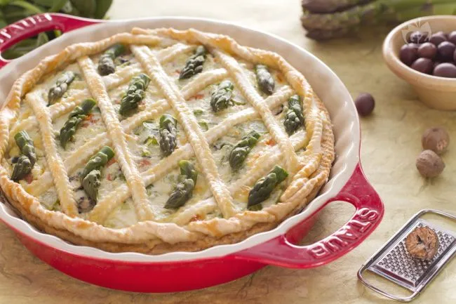 Crostata rustica salata con verdure