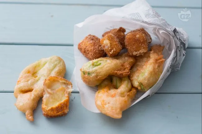 Cuoppo di cacio e fiori