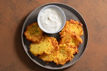 Deruny, frittelle di patate ucraine