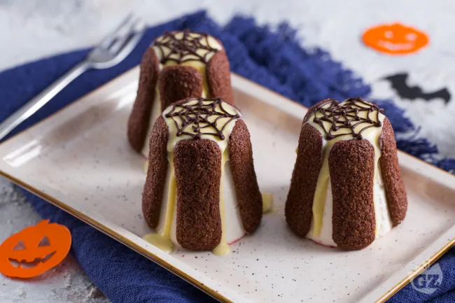 Dolci ragnatele di pavesini