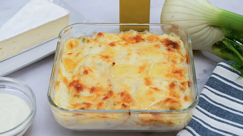 Finocchi gratinati al forno