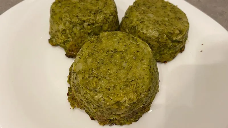 Flan di broccoli al forno