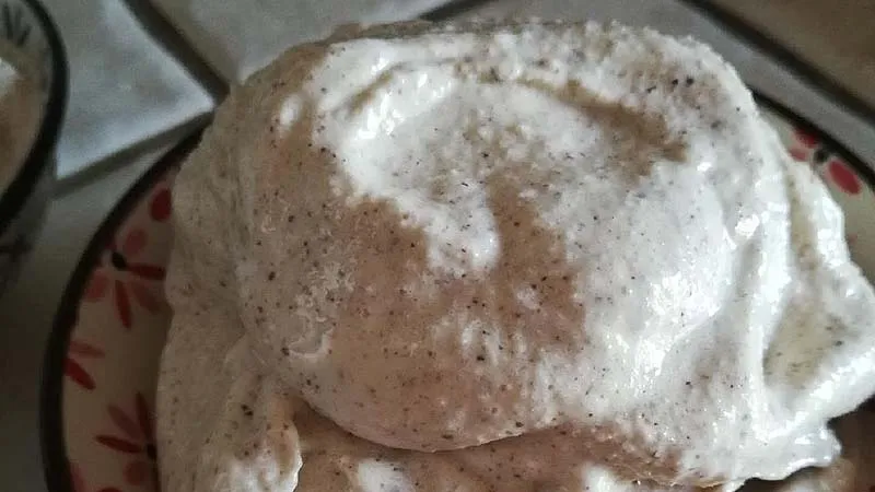 Gelato alle noci senza cottura