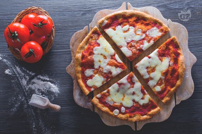 Pizza con farina integrale