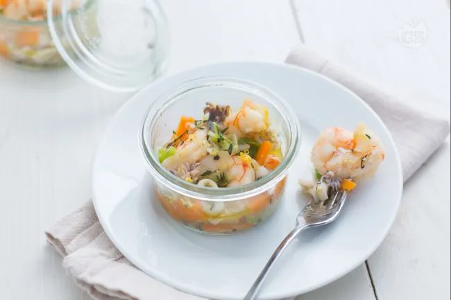 Insalata di mare in vasocottura