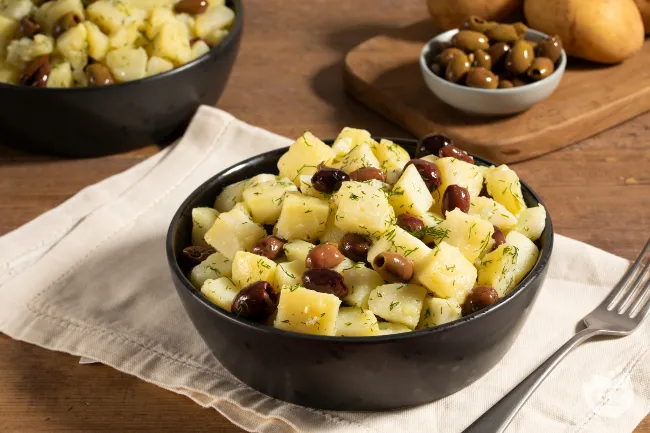 Insalata di patate e finocchietto